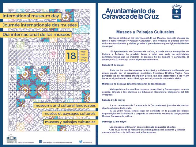 Caravaca celebra el Día de los Museos con puertas abiertas y visitas guiadas a yacimientos - 1, Foto 1