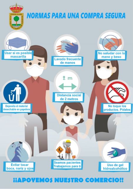 Fuente Álamo inicia la desescalada con medidas de prevención y protección en servicios públicos, comercios y terrazas - 1, Foto 1