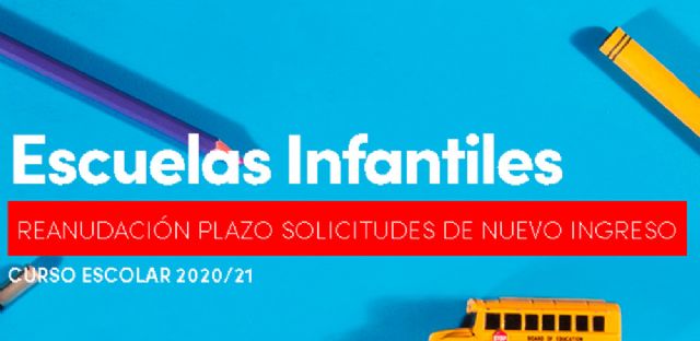 Educación reanuda el plazo de solicitudes de nuevo ingreso para las Escuelas Infantiles municipales del 18 al 25 de mayo - 1, Foto 1