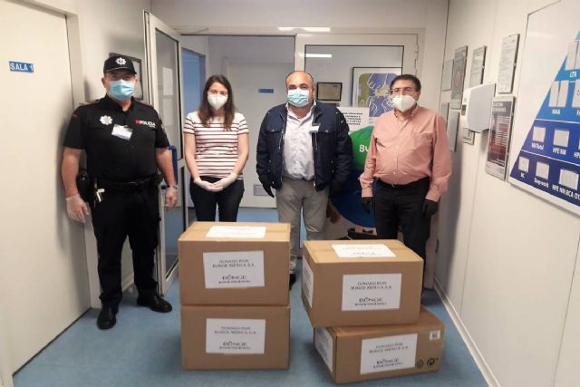 La empresa Bunge Ibérica dona 2.000 mascarillas FPP2 al Parque de Seguridad - 1, Foto 1