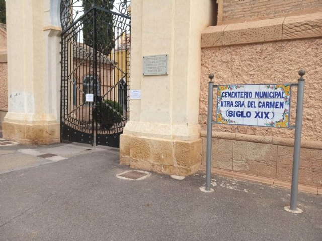 El Cementerio Municipal “Nuestra Señora del Carmen” abre mañana 14 de mayo, Foto 3