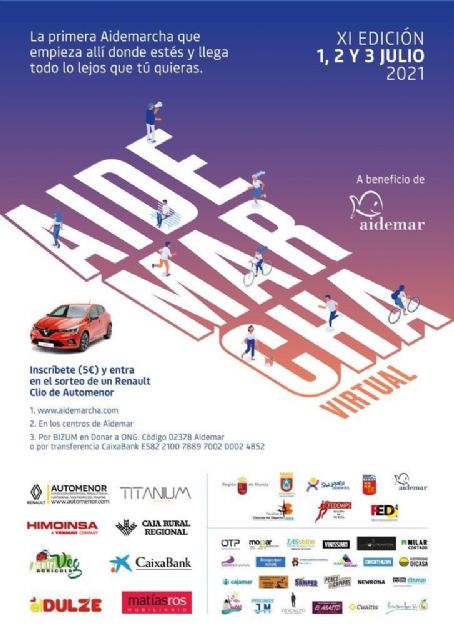 El 1, 2 y 3 de julio, Aidemarcha virtual 2021 - 1, Foto 1