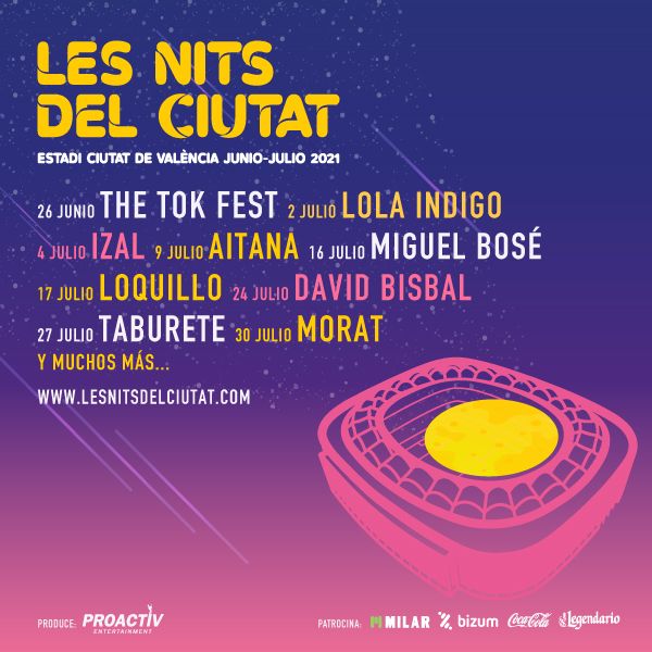 LES NITS DEL CIUTAT sigue sumando artistas al cartel de su primera edición - 1, Foto 1