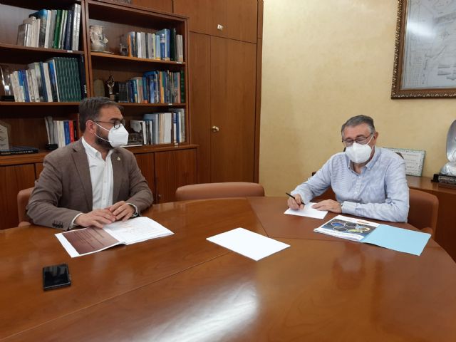 El alcalde de Lorca mantiene una reunión de trabajo con el presidente de la Confederación Hidrográfica del Segura - 2, Foto 2