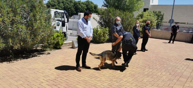 La Policía Local de Cehegín presenta su nueva Unidad Canina - 1, Foto 1