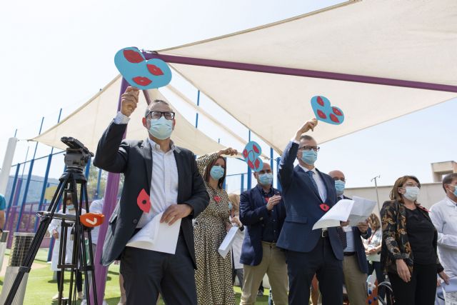 El rector de la Universidad de Murcia asiste al acto para celebrar el Día del Niño Hospitalizado en la Arrixaca - 2, Foto 2