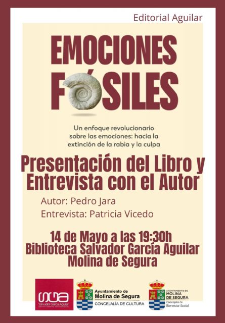 Pedro Jara presenta su libro Emociones fósiles el miércoles 14 de mayo - 2, Foto 2