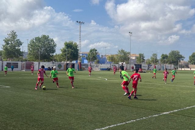 A.D. Franciscanos, A.D. Barrio Peral y E.F. Torre Pacheco avanzan hacia el título en fase oro y plata de alevines B - 1, Foto 1