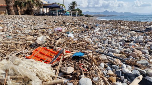 El PSOE denuncia el estado de abandono de las playas de Lorca tras las lluvias del último mes y exige una actuación urgente - 1, Foto 1