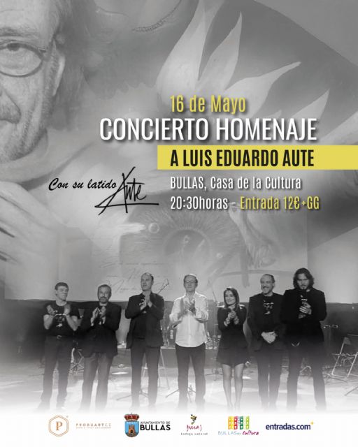 Concierto tributo a Aute este viernes en la Casa de Cultura de Bullas - 1, Foto 1