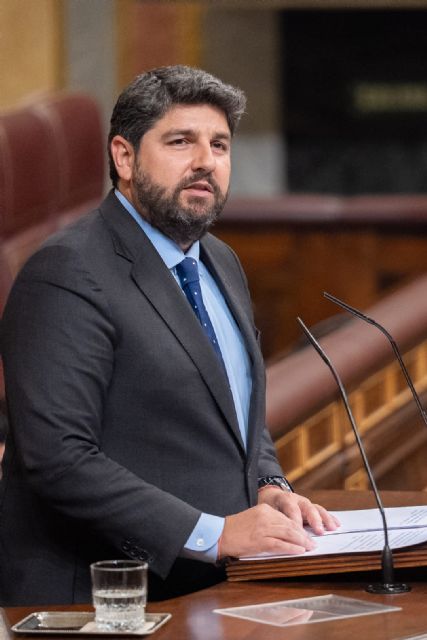 López Miras defiende en el Congreso el mantenimiento del Trasvase y apela a un Pacto Nacional del Agua basado en el consenso - 1, Foto 1