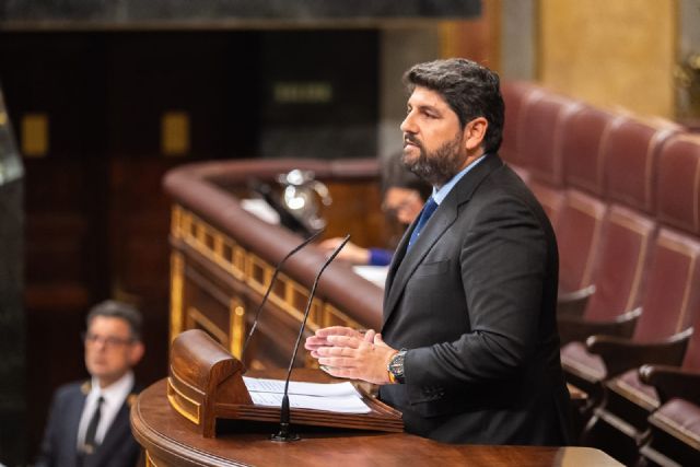 López Miras defiende en el Congreso el mantenimiento del Trasvase y apela a un Pacto Nacional del Agua basado en el consenso - 2, Foto 2