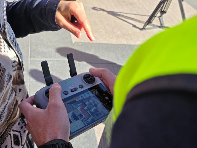 El Ayuntamiento de Lorca inspeccionará con drones las cubiertas del casco histórico para prevenir riesgos y actuar sobre inmuebles deteriorados - 5, Foto 5