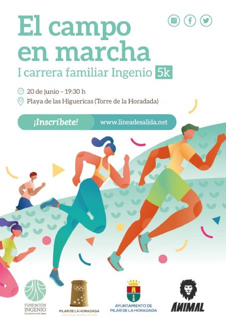 Fundación Ingenio y el Ayuntamiento de Pilar de la Horadada organizan la I Carrera Familiar Ingenio 5K ´El Campo en Marcha´ el 20 de junio - 2, Foto 2