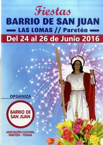 The celebrations of the district of San Juan, in Las Lomas El Paretn, will be from 24 to 26 June, with an extensive program of activities, Foto 1