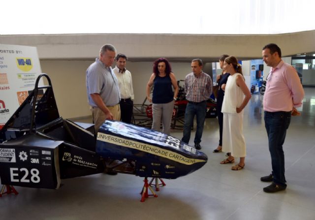 Visita candidatos del PP al congreso edificio eldi de la UPCT - 2, Foto 2