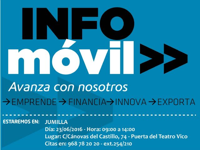 El Info Móvil visitará Jumilla el 23 de junio - 1, Foto 1