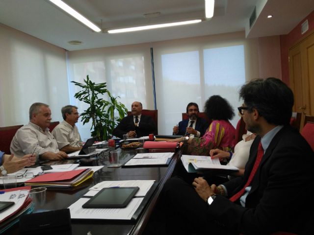 El consejero de Fomento se reúne con el presidente del Colegio de Abogados de Murcia - 1, Foto 1