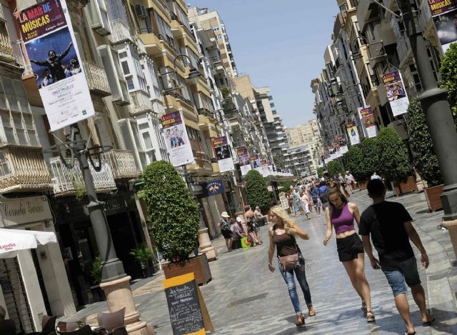 Los artistas de la Mar de Musicas adornan Cartagena - 1, Foto 1