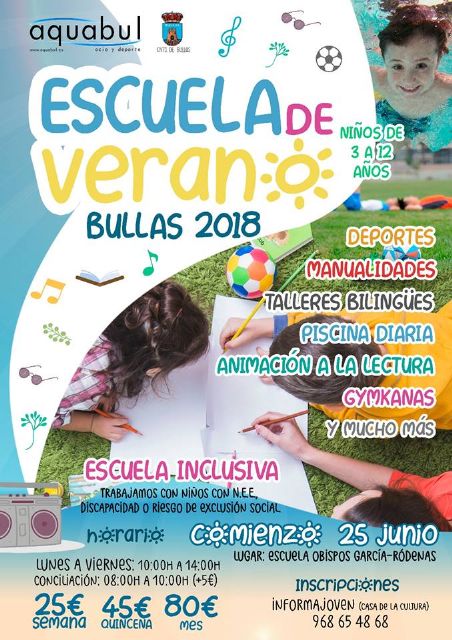 La Escuela de Verano arranca el 25 de junio - 1, Foto 1