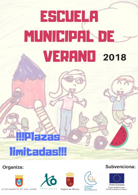 El Ayuntamiento de San Javier oferta 1000 plazas en las Escuelas de Verano para ni&ntilde;os de entre 3 y 14 a&ntilde;os - 3, Foto 3