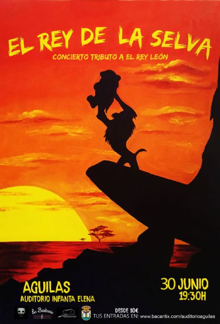 El Rey de la Selva, Tributo a El Rey León llega a Águilas (Murcia) - 1, Foto 1