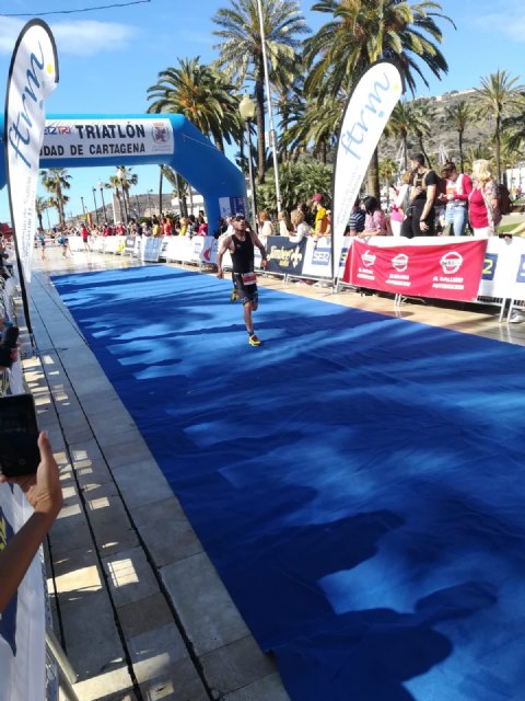 The Club Totana Triathlon was present at the Sertri in Cartagena and in the Valencia 113, Foto 3