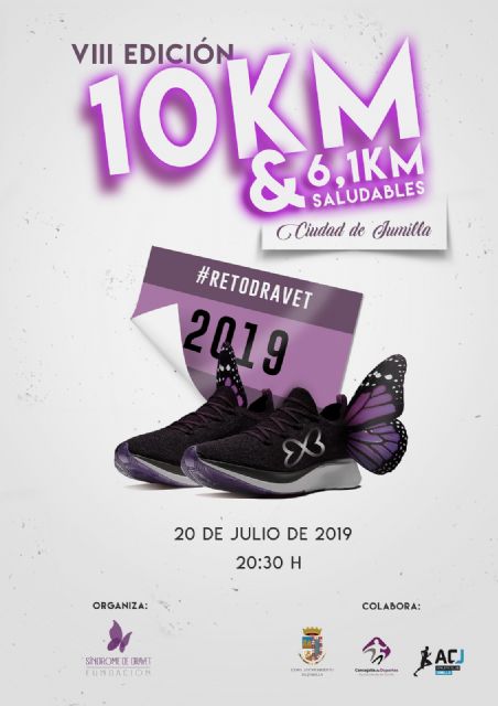 Los beneficios de los 10 y 6,1 Km Saludables de Jumilla serán para la Fundación Síndrome de Dravet - 1, Foto 1