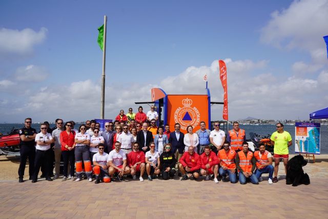 El Plan Copla moviliza a más de 250 personas y numerosos medios materiales para garantizar un baño seguro en el litoral de la Región - 1, Foto 1