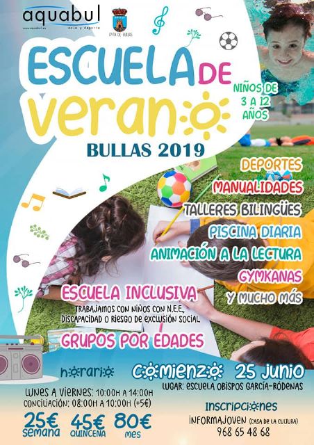 La Escuela de Verano promete diversión para los más pequeños - 1, Foto 1