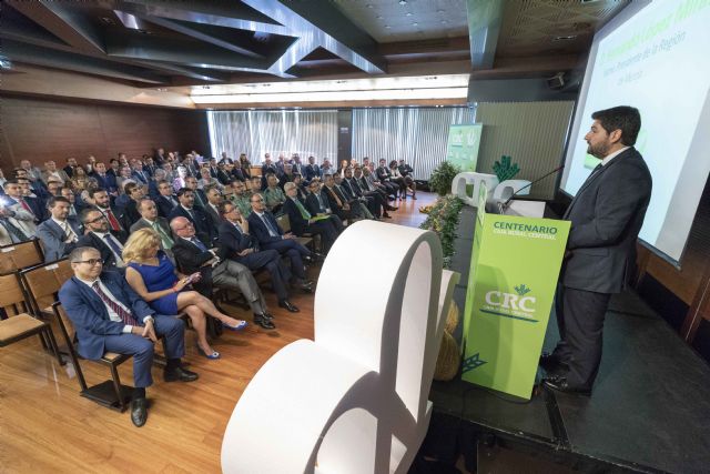 López Miras preside el acto conmemorativo del centenario de Caja Rural Central - 1, Foto 1