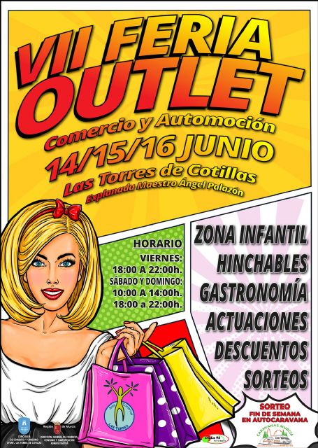 20 establecimientos participan en la VII Feria Outlet de Las Torres de Cotillas, que volverá a ofrecer grandes descuentos - 1, Foto 1