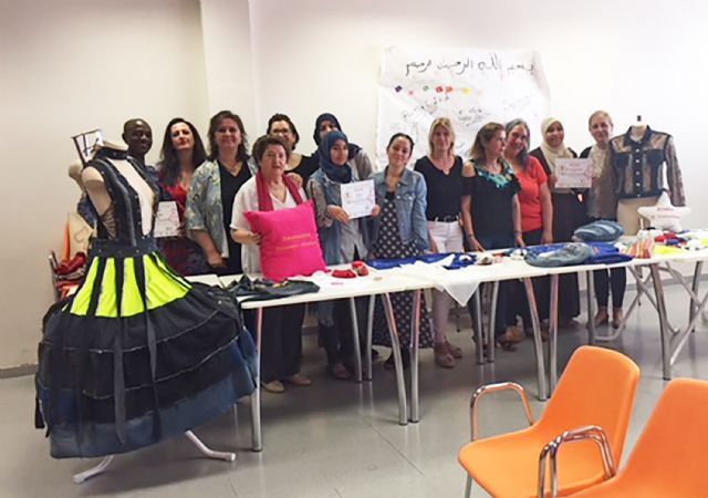 Proyecto Abraham concluye un curso de costura en Las Torres de Cotillas - 2, Foto 2