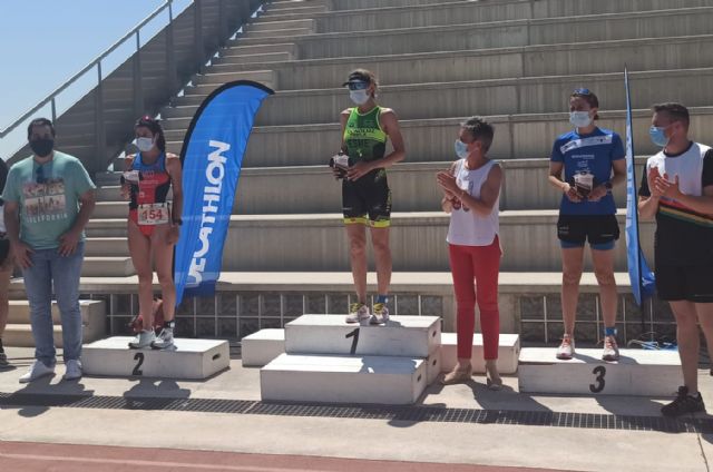 Antonio Luis Alcaraz y Esmeralda Agullo, ganadores del Triatlón de Calasparra - 1, Foto 1