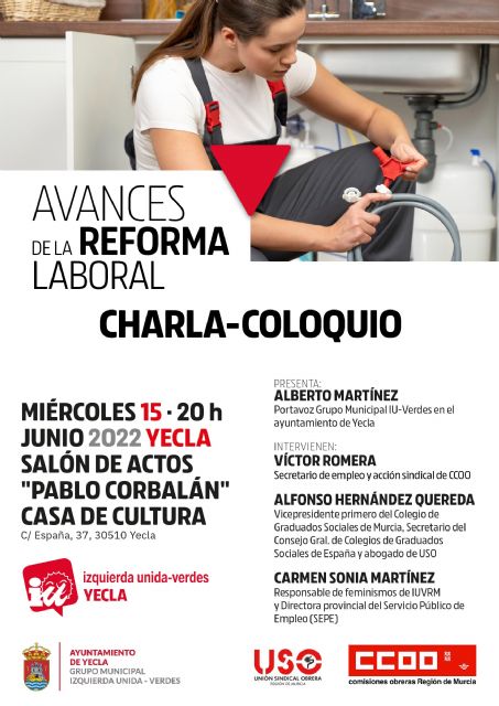 Izquierda Unida, CCOO y USO se unen para explicar los beneficios de la reforma laboral - 1, Foto 1