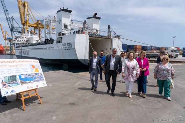 El Puerto de Cartagena inicia una nueva línea regular con Argelia - 1, Foto 1