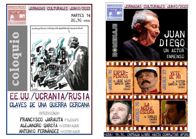 La guerra de ucrania y la obra de valle inclán en las jornadas ´junio cultural 2022´ - 1, Foto 1