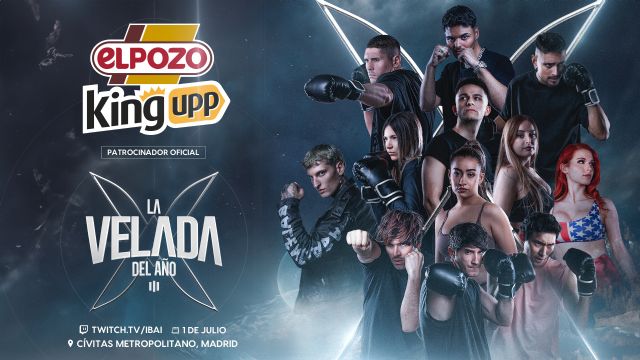 ElPozo King Upp sube al ring de La Velada del Ao III, el evento deportivo ms esperado del ao, Foto 1