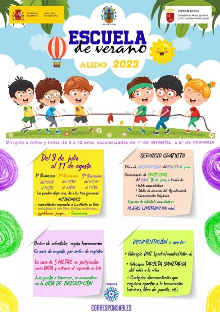 Escuela de verano de Aledo 2023 - 1, Foto 1