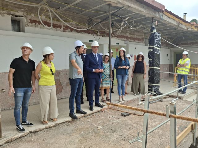 Avanzan a buen ritmo las obras de rehabilitación del módulo de Primaria del colegio El Molinico en Murcia - 2, Foto 2