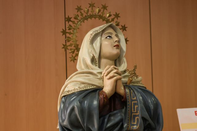 El Taller de Restauración Municipal recupera las imágenes de la Virgen de los Dolores y San Antonio de Padua de la ermita del Pradico, gravemente dañadas en 1967 - 5, Foto 5