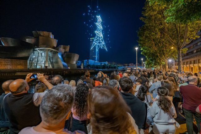 Espectáculo récord con 1.500 drones en el cielo de Bilbao para celebrar el 125 aniversario de Iberdrola - 2, Foto 2