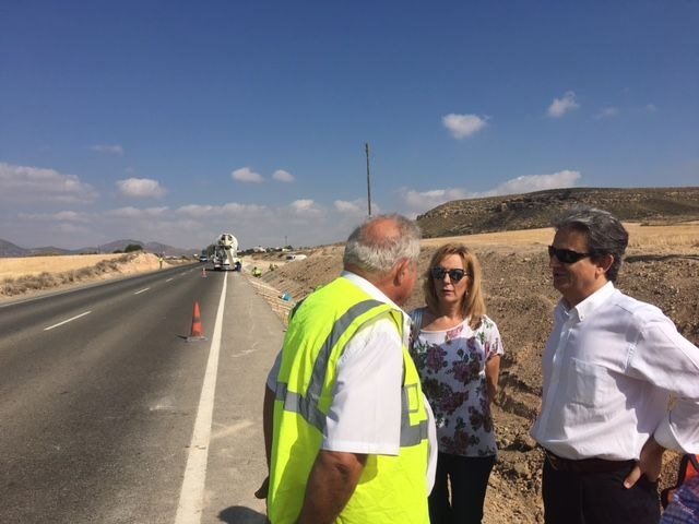 Fomento realiza acciones de conservación y mejora de la seguridad en carreteras de Lorca - 1, Foto 1