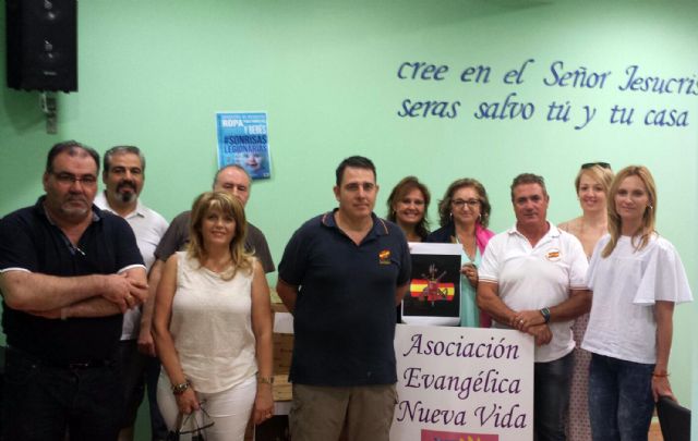 Donación de la Hermandad de la Legión Española de la Región de Murcia a la asociación torreña Nueva Vida - 2, Foto 2