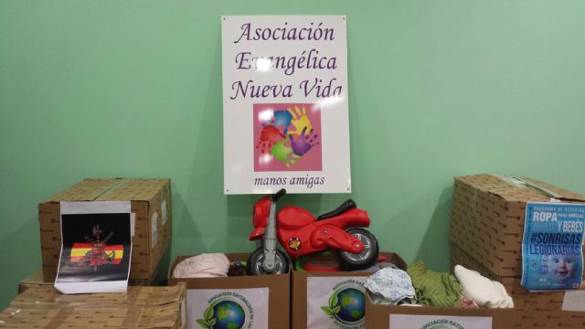 Donación de la Hermandad de la Legión Española de la Región de Murcia a la asociación torreña Nueva Vida - 3, Foto 3