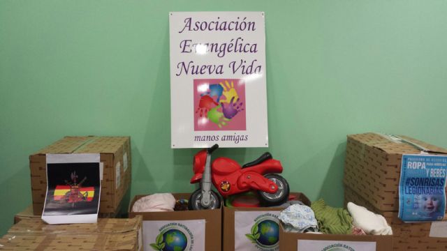 Donación de la Hermandad de la Legión Española de la Región de Murcia a la asociación torreña Nueva Vida - 3, Foto 3
