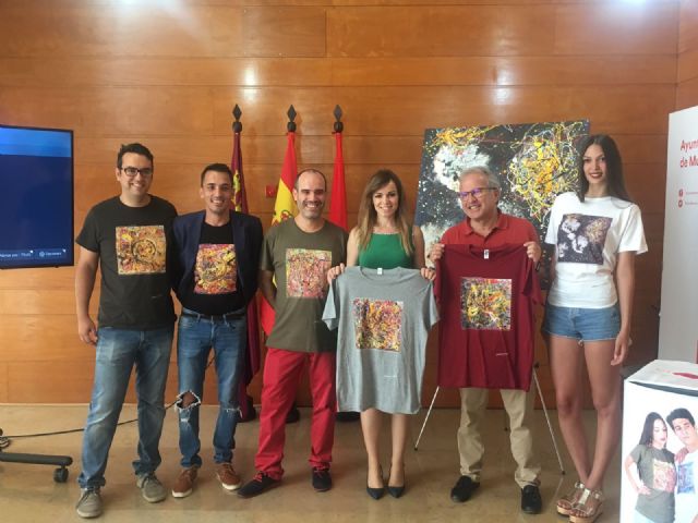 Soldados de Ainara presenta la campaña solidaria La camiseta más valiosa del mundo con 12 diseños del pintor murciano Daniel Marín - 1, Foto 1