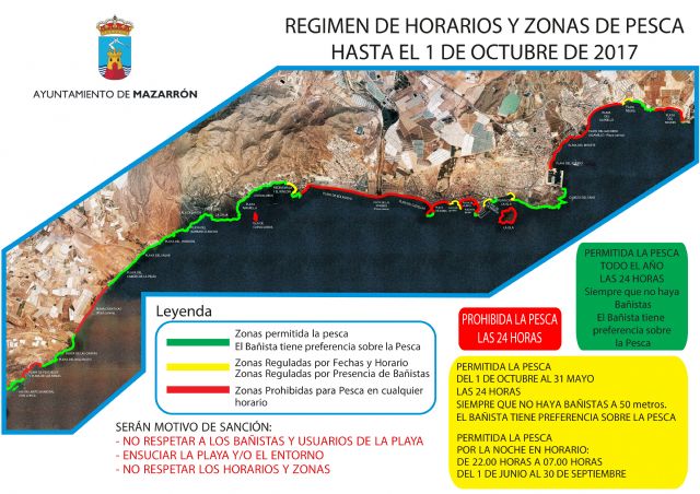 Alcaldía aprueba una nueva regulación de la pesca deportiva en la costa para proteger el baño y a usuarios de playas caninas - 1, Foto 1