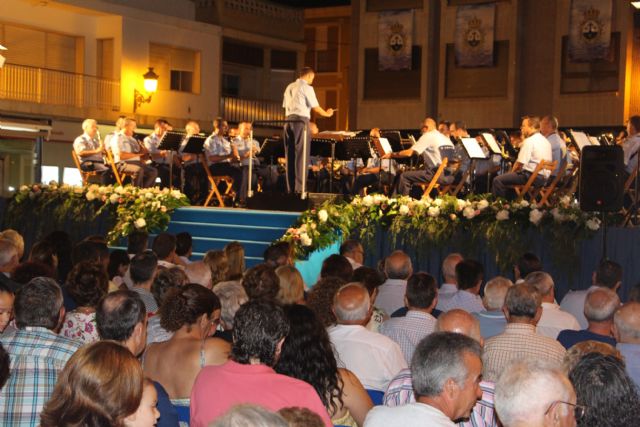 La Unidad de Música de la Academia General de Aire rinde homenaje a la Virgen del Carmen - 1, Foto 1