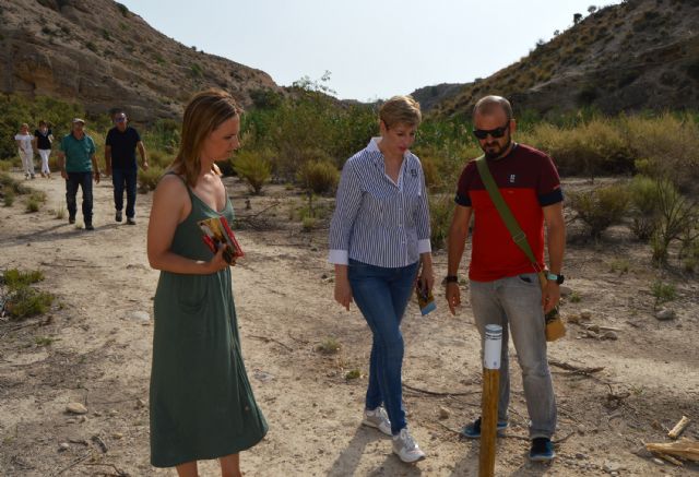 Inauguradas las obras de acondicionamiento y señalización en los senderos de la Rambla Salada - 2, Foto 2